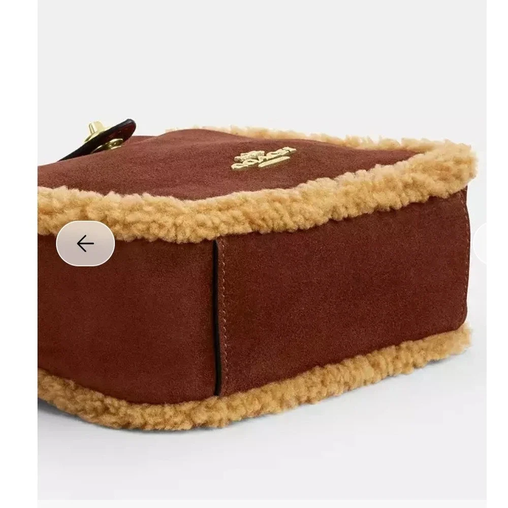 Coach hadley mini crossbodybag color vintage brown - Picture 7 of 9